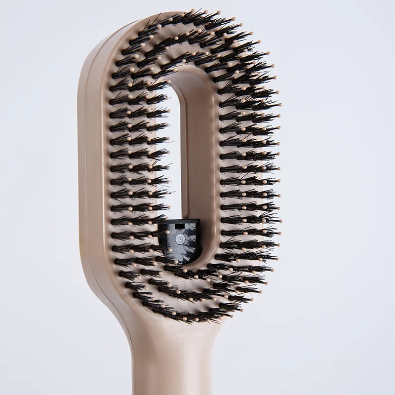 2 in 1 Comb Detangling Hairbrush with Spray Bottle