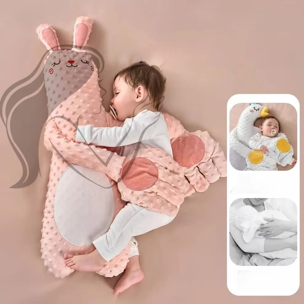 Baby Sleeping Pillow for Newborn with Soothing Palm Remote Control